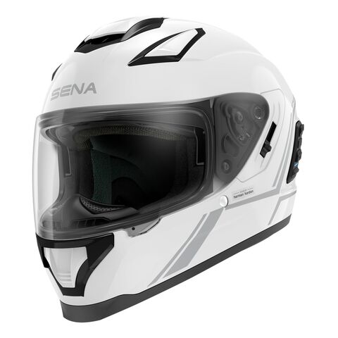 Sena Stryker Mesh Bluetooth Helmet White / LG [Incomplete]