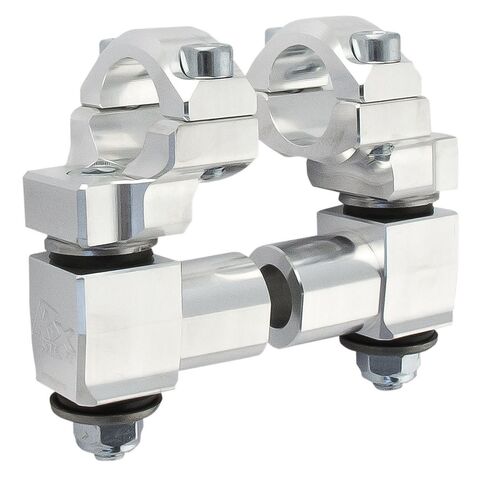 Rox Anti-Vibration Elite 2" Pivot Risers for 1 1/8" Handlebars Aluminum [Open Box]