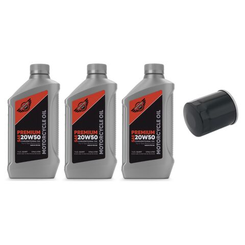 Milwaukee Twins Engine Only Oil Change Kit For Harley Sportster 1986-2022