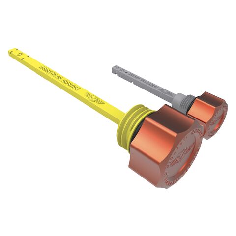 Figurati Designs Performance Curved Magnetic Dipstick Kit For Harley Touring 2017-2026