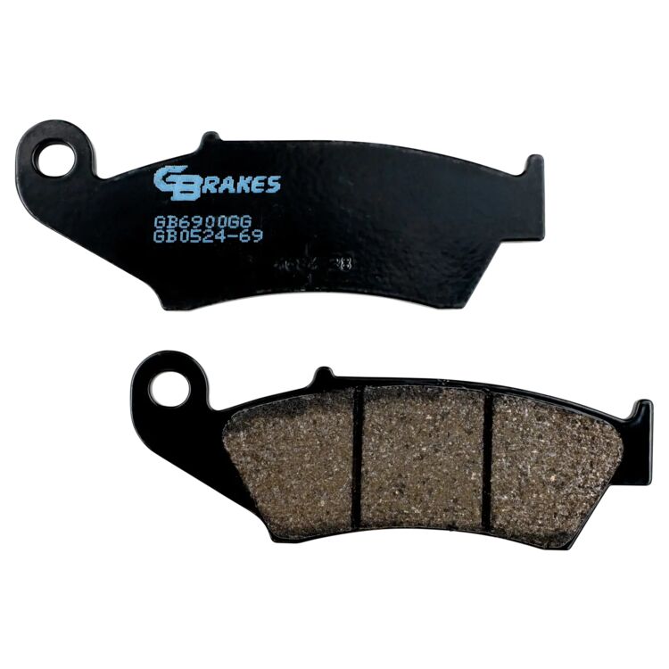 GBrakes Semi-Metallic Front Brake Pads GB0524-69