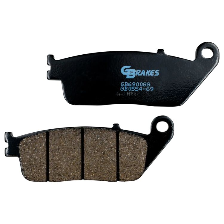 GBrakes Semi-Metallic Front Brake Pads GB0554-69