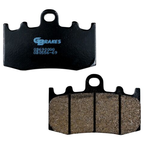 GBrakes Semi-Metallic Front Brake Pads GB0556-69