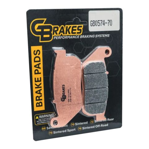 GBrakes HH Sintered Front Brake Pads GB0574-70 For Harley Sportster 2004-2013