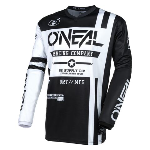 O'Neal Element Warhawk Jersey Black/White / XL [Blemished - Very Good]