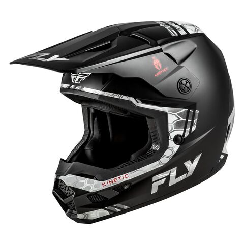 Fly Racing Kinetic Verdict Kryptek Helmet Black/Grey / XL [Open Box]