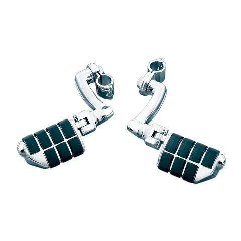 Kuryakyn Longhorn Offset ISO Dually Highway Pegs 1" Clamp / Chrome [Previously Installed]