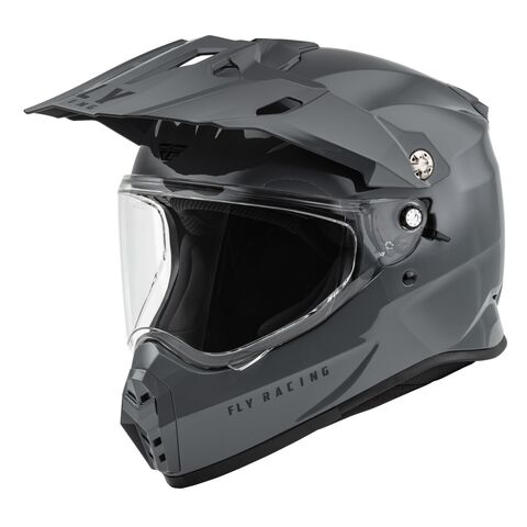 Fly Racing Trekker Helmet Grey / MD [Blemished - Good]