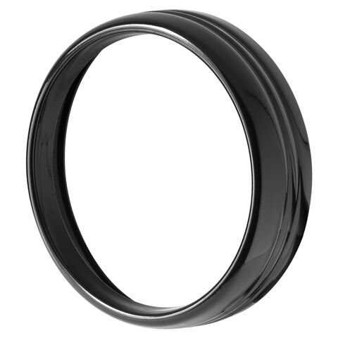 HogWorkz 7" Headlight Trim Ring For Harley Touring 1994-2025 Black [Previously Installed]