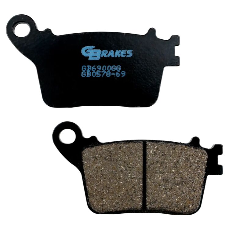 GBrakes Semi-Metallic Rear Brake Pads GB0578-69