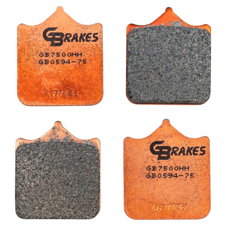 GBrakes HH Sintered Ceramic Front Brake Pads GB0594-75