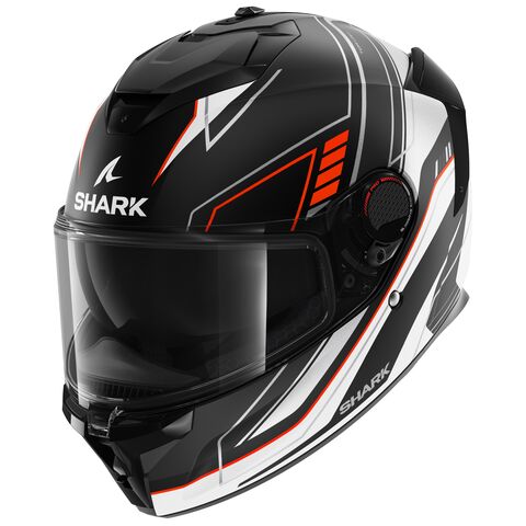 Shark Spartan GT Toryan Helmet Black/White/Orange / MD [Blemished - Very Good]