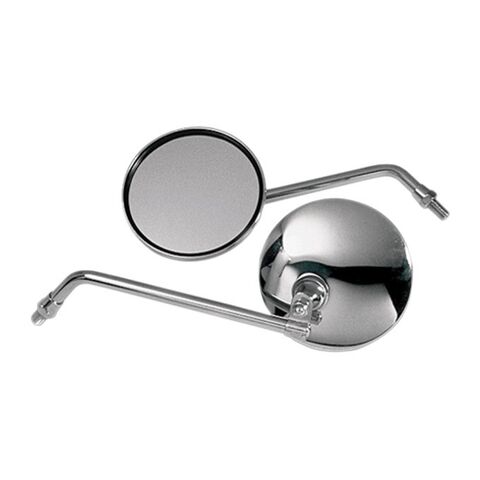 Milwaukee Twins Universal 4" Mirror Chrome [Open Box]