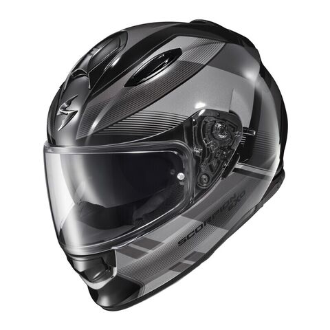 Scorpion EXO Ryzer Edge Helmet Grey/Black / LG [Open Box]