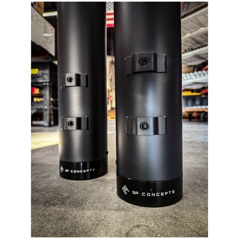 SP Concepts Street Pro 4.5" Slip-On Mufflers For Harley Touring 2017-2025