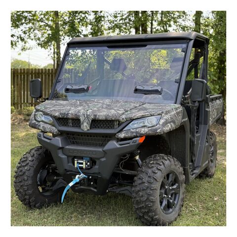 Seizmik Tool-Less Versa Vent Hard Coated Polycarbonate Windshield CFMoto UForce 1000 2019-2025