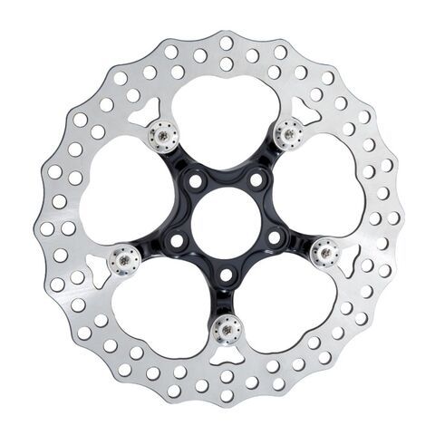 Arlen Ness Spider 320mm Front Brake Rotor For Harley Touring 2023-2026 Black [Previously Installed]