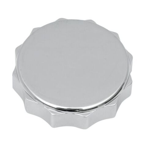 Drag Specialties Deluxe Gas Cap For Harley Vented / Chrome [Open Box]