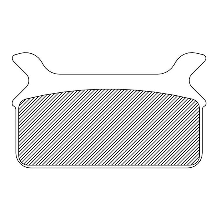 EBC Brakes Organic Rear Brake Pads For Harley Touring 1986-1999 [Open Box]