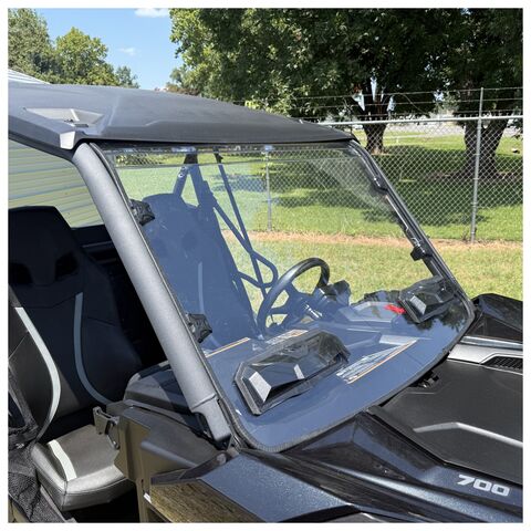 Seizmik Tool-Less Versa Vent Hard Coated Polycarbonate Windshield Can-Am Maverick Trail 2018-2024