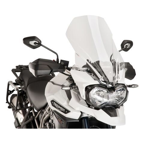 Puig Touring Windscreen Triumph Tiger Explorer / XC / XR 2016-2017 Clear [Previously Installed]