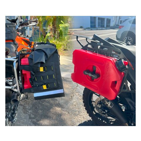 Nelson Rigg Saddlebag Quick Release Plates - Round Tube Round Tube / Black [Open Box]