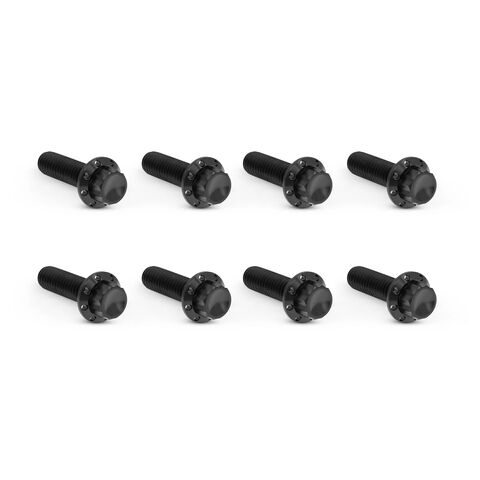 Arlen Ness 12-Point Titanium Trap Door Bolt Kit For Harley 2017-2026