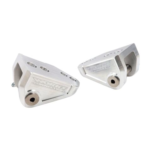 Works Connection Foot Peg Mounts Kawasaki 250cc-450cc 2015-2026
