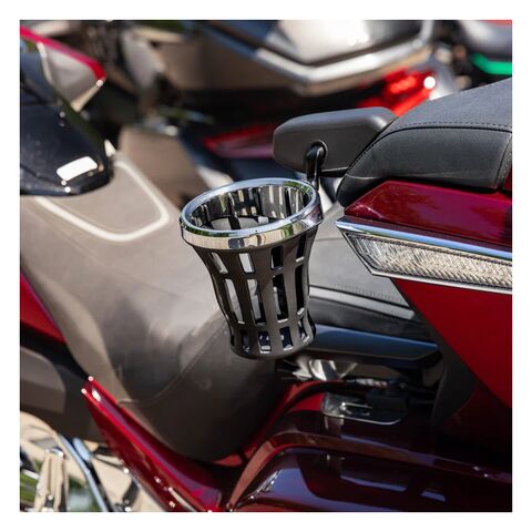 Goldstrike Swivel Passenger Drink Holder Armrest Mount Honda Gold Wing 2018-2025