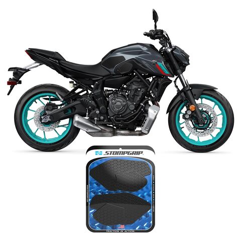 Stompgrip Tank Pad Yamaha MT-07 2022-2026 Black / Icon [Open Box]