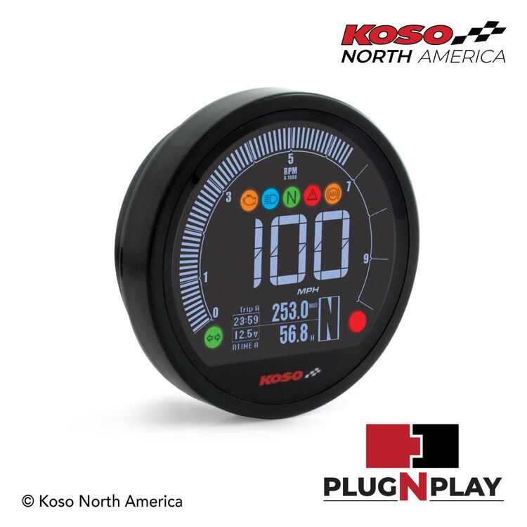 Koso DL-04B Multi-Function Speedometer Yamaha Bolt 2014-2024