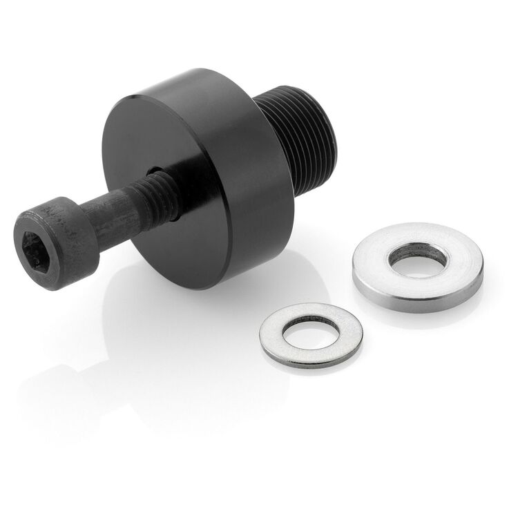 Rizoma End Mount Mirror / Proguard Adapter BMW K1200R / Kawasaki Black [Open Box]