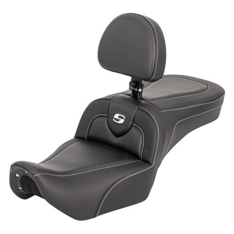 Saddlemen Roadsofa CF Carbon Fiber 2-Up Seat For Harley Nightster 2022-2026