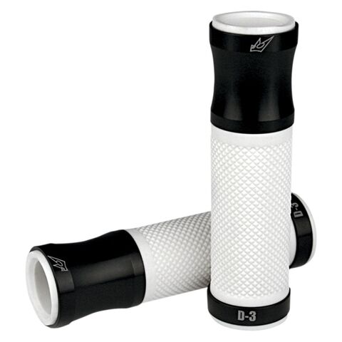 Driven Racing D-3 Grips Black/White [Previously Installed]