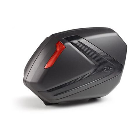 Givi V37 Side Cases Matte Black/Carbon/Red [Open Box]