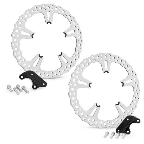 Arlen Ness Jagged 15 Inch Front Rotor Kit For Harley V-Rod 2006-2017
