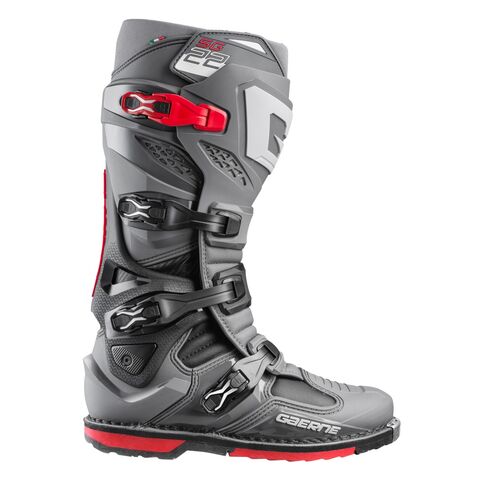 Gaerne SG-22 Boots Anthracite/Black/Red / 11 [Blemished - Very Good]