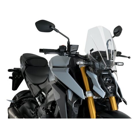 Puig Touring Naked New Generation Windscreen Suzuki GSX-S1000 2026 Clear [Open Box]