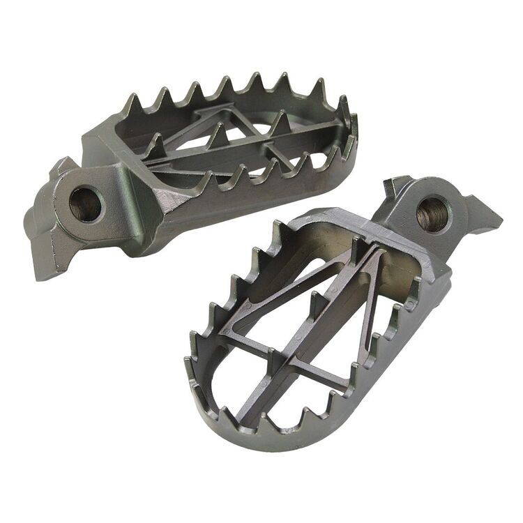 DRC Wide Steel Footpegs Honda CRF230F / CRF250F / CRF300F 2003-2026 Black [Open Box]