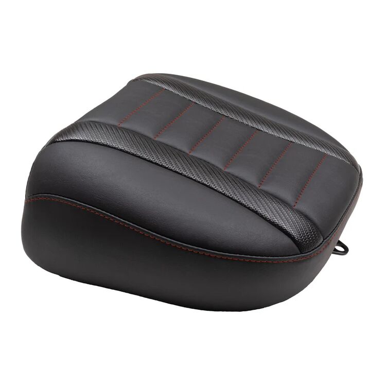 Carbon Fiber w/ American Beauty Red Stitch