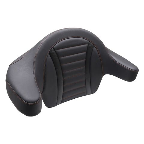 Mustang Deluxe Extended Arm Wrap-Around Backrest For Harley FLHX / FLTRX 2023-2026