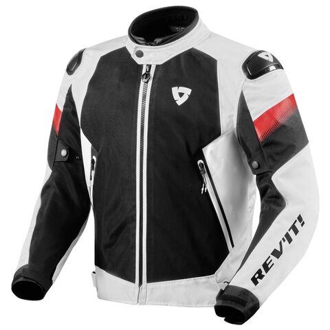 REV'IT! Control Air H2O Jacket White/Black / LG [Incomplete]