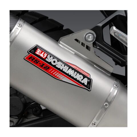 Yoshimura RS-12 ADV Muffler Badge