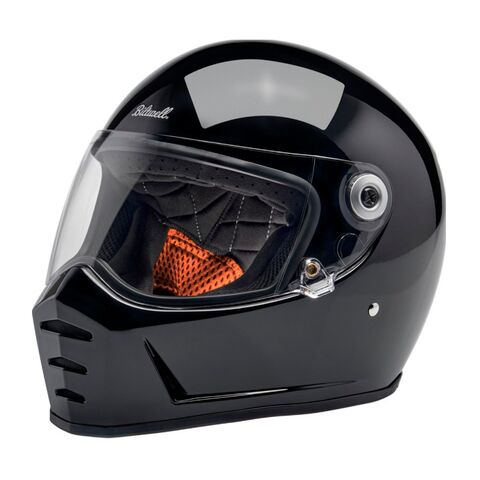 Biltwell Lane Splitter Helmet Gloss Black / XL [Open Box]