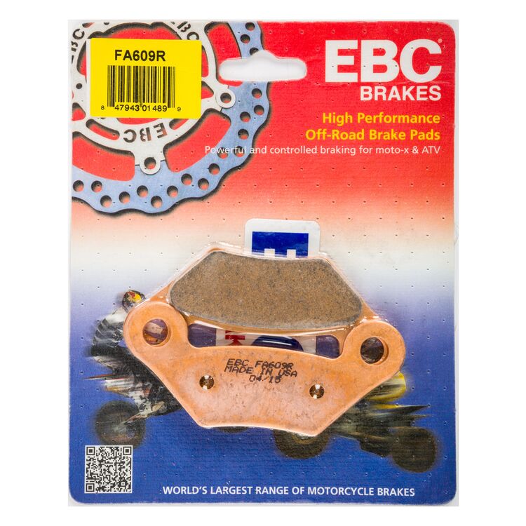 EBC FA609R R Series Sintered Brake Pads John Deere Gator HPX 4x4 Diesel 2010-2011