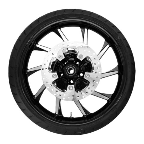 Coastal Moto Hurricane 21" Front Wheel Package For Harley Touring