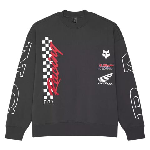Fox Racing Honda Oversized Fleece Crew Sweatshirt