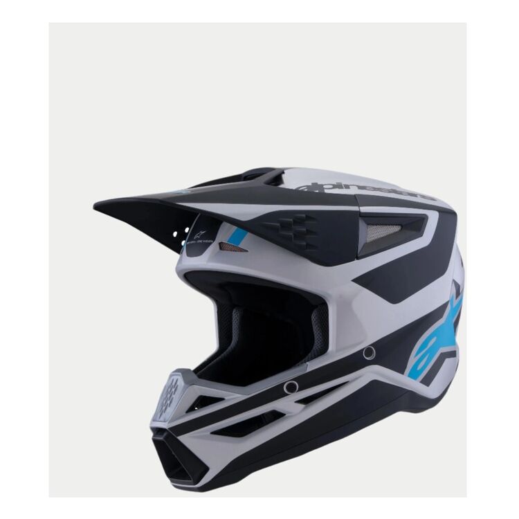 Silver/Blue/Matte Black