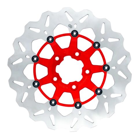 GBrakes 320mm Floating Wave Front Rotor For Harley 2000-2026