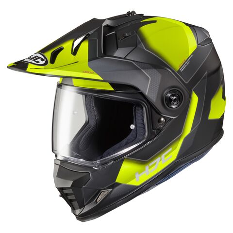 HJC DS-X1 Synergy Helmet Black/Hi-Viz / LG [Blemished - Very Good]